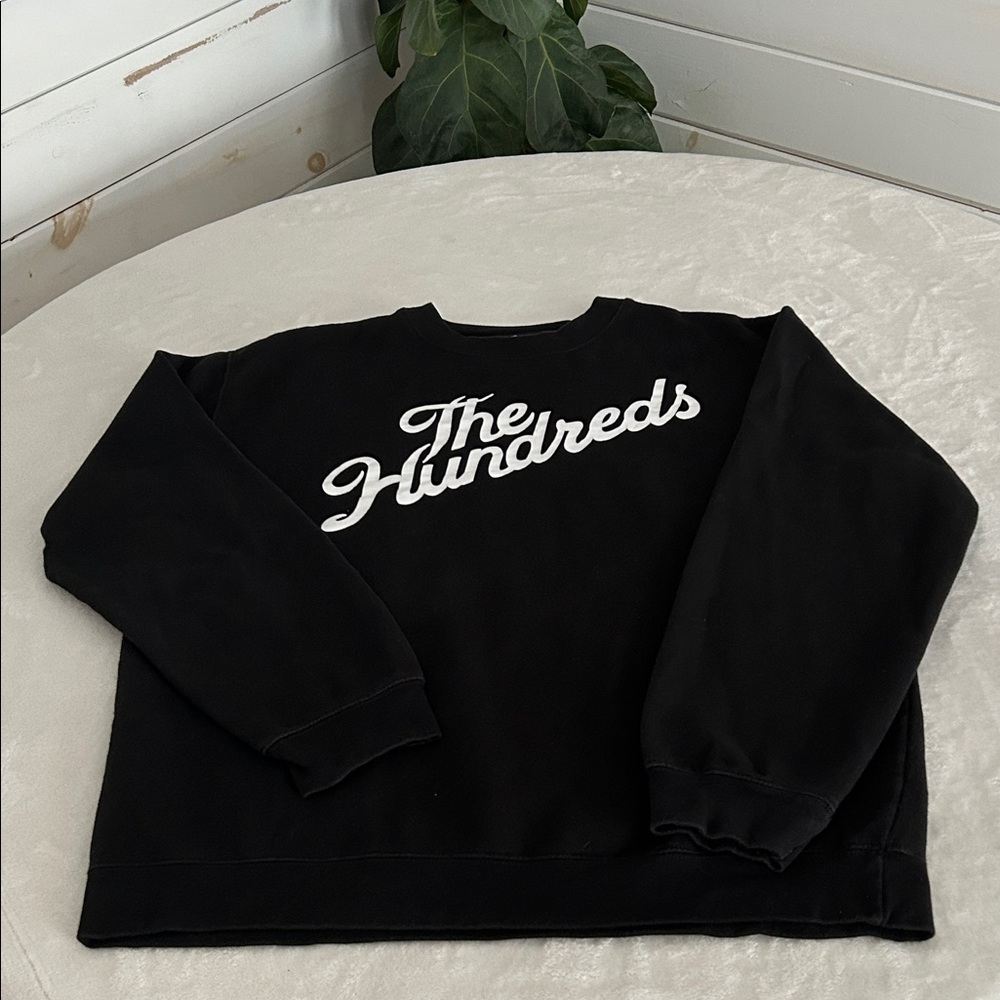 The Hundreds Black Crewneck Sweater - Picture 4 of 12